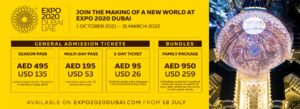 tickets expo 2020 dubai