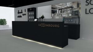 bar and ktichen schengen lounge luxembourg pavilion expo 2020 dubai